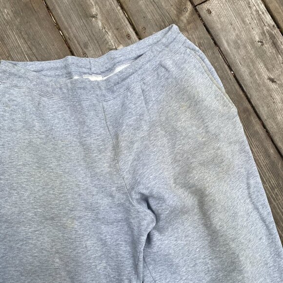 Vintage 90s Nike Sweatpants Gray TRASHED Large - Picture 4 of 4